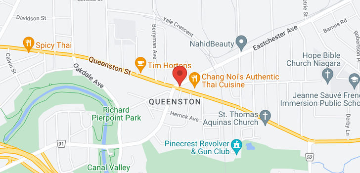 map of 215 QUEENSTON ST